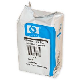 HP 74XL Ink Cartridge, Black