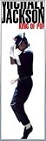 Michael Jackson Midi Poster and Frame (Plastic) - King Of Pop II (36 x 12 inches)