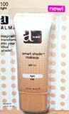 Almay Smart Shade Makeup with SPF 15, Light 100, 1-Ounce Tube