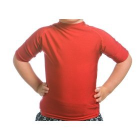Beach Depot Toddler SPF 50+ Red Rash Guard 