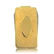 Men's Money Clip with File and Army Knife in Yellow Gold