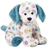 Webkinz Virtual Pet Plush - PEACE PUPPY