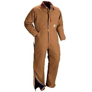 Mens Carhartt ArcticWeight Coveralls - Carhartt Brown (50) by Carhartt