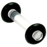 12 Gauge Clear Acrylic Plug