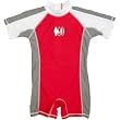 Boys Red Cement UV Rash Suit