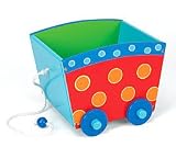 Silly Circus Pull-Along Toy Cart Wagon Baby Or Toddler Nursery Decor