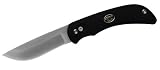 Eka Messer EKA Jagdmesser, Modell SwingBlade, AUS 8-Stahl, Kraton-Heft, Kunststoff-Scheide 240311