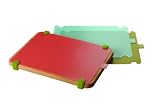 Review Typhoon Europe  / Typhoon Grip-IT Durable Beech Reversible Chopping Board with 3 Colour Coded Chopping Mats