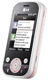 LG KS365 Handy (6 cm (2,4 Zoll) Display, Touchscreen, 2 Megapixel Kamera) pink/weiß