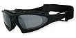 SOS Survival Optics Matte Black Military Style Comander Sunglasses w/Choice of Colored Lenses