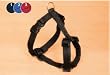 Trixie 14311 Classic H-Geschirr, S-M: 40-65 cm/15 mm, schwarz