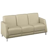 NBF Signature Series ThreeSeat Leather Sofa