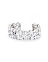 Bejeweled CZ Cuff Bracelet
