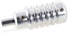 Silver Notched Aluminum grip, 1" thick