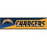 NFL Football San Diego Chargers Bumper Sticker (2-Pack)