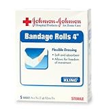 Johnson & Johnson Kling Rolls 3 Bandage Rolls 5 ea Johnson & Johnson Kling Rolls 3 Bandage Rolls 5 ea