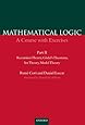 Recursion Theory, Godel's Theorems, Set Theory, Model Theory (Mathematical Logic: A Course With Exercises, Part II)