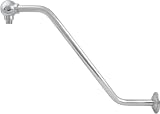 17Polished Chrome Gooseneck Raise Shower Head Arm Pipe