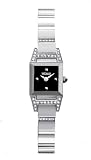 Wittnauer Swiss Wrist Watches - Wittnauer Winter Garden Ladies Black Dial Diamond Watch