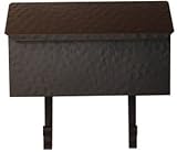 Hospitality Steel Mailbox - Hammered Matte Black