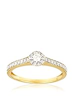 Paris Vendôme Anillo Solitaire Remarquable (Oro Amarillo)