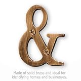 Punctuation Mark Antique Finish Ampersand