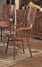 Kitchen & Housewares : Antique Style Pressed Back Arm Chairs (Pair)