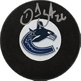 Daniel Sedin Autographed/Hand Signed Canucks Hockey Puck