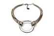Big "O" Necklace in Snake