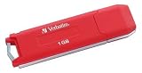 Electronics : Verbatim Store 'n' Go - USB flash drive - 1 GB - Hi-Speed USB - red