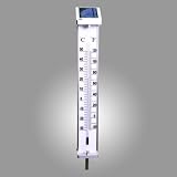 My Garden 286008 Solar Edelstahl Thermometer