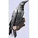 The Raven Wall Sculpture mystical garden Home Statue