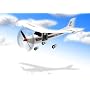 Airbus Cessna R/C 2CH Sky-3845 Radio Remote Control Electric RC Airplane ARF