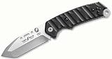 Buck Tops/CSAR-T Knife (Black/Silver, 8 1/2-Inch)