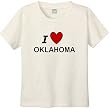 I LOVE OKLAHOMA - BigBoyMusic Youth Designs - White T-shirt