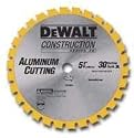 DeWalt DW9158 6-1/2-Inch Cordless Construction Saw Blade Combo Pack with 18 Tooth and 24 Tooth Saw Blades