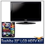 22C100U 22 720p LCD HDTV + High-performance HDTV Hook-up & Maintenance Kit