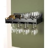 Wall Wine Rack - Black