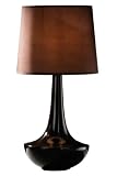 Premier Housewares Awon Ceramic Table Lamp, Coffee