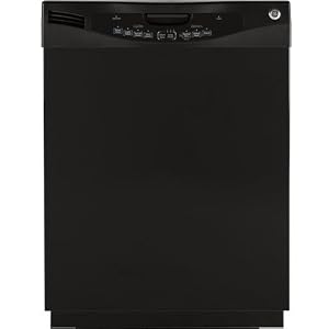 GE GLD4406RBB Full Console Dishwasher - Black by