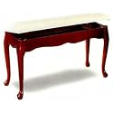 Queen Anne Style Piano Bench With Hideaway Seat