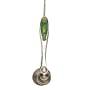 Stainless Steel Green Grip Measuring Spoons, Set of 5