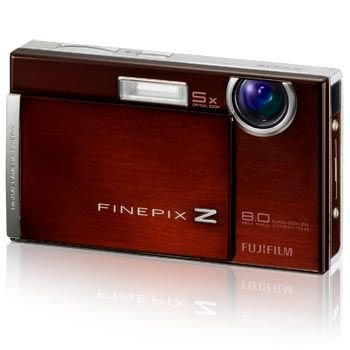 Fujifilm FinePix Z100fd Digital Camera - Cappucino Brown (8.0MP, 5x Optical Zoom) 2.7