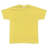 100% Organic Cotton Yellow Haze T-Shirt - Small