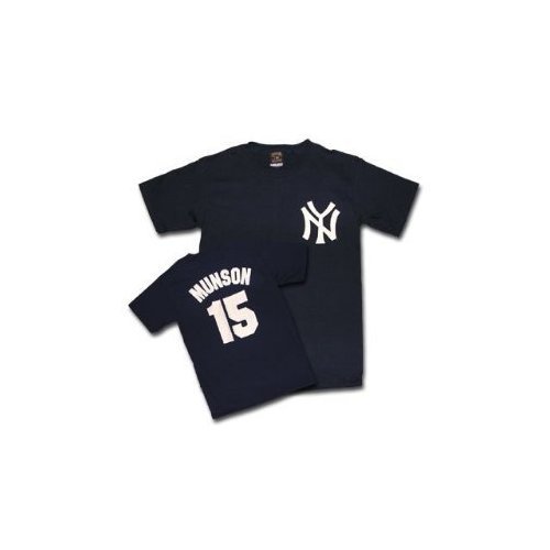 New York Yankees Thurman Munson Majestic Big and Tall Player T-Shirt (5X)