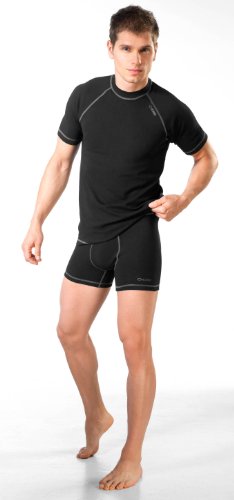 gWINNER ® Herren Funktionsunterwäsche SET – Kurzarm Shirt + Shorts – SILVERPLUS® CLASSIC – DRY Line