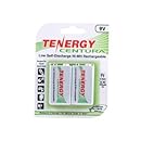 Tenergy Centura 9V 200mAh Low Self-Discharge NiMH Rechargeable Batteries (2pcs card)