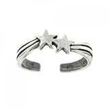 Shooting Star Sterling Silver Toe Ring