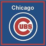 Chicago Cubs Paper Cube