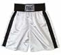 Everlast White Satin Boxing Trunks